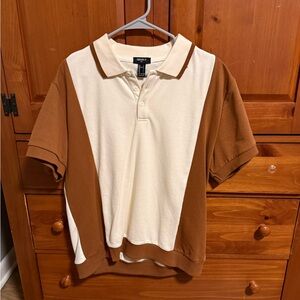 Forever21 Color Block Polo